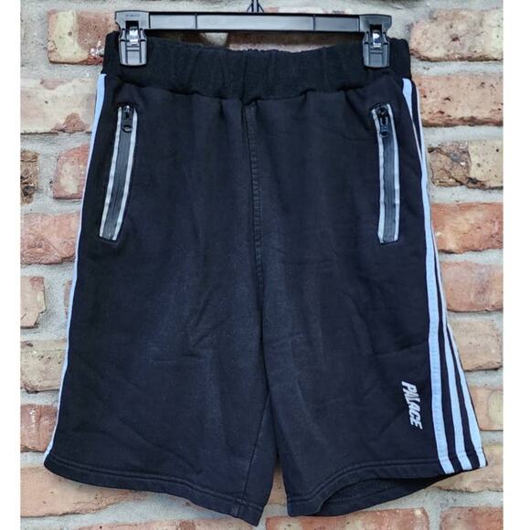 PALACE Skateboards Track Side Stripe Black Shorts - Picture 1 of 5